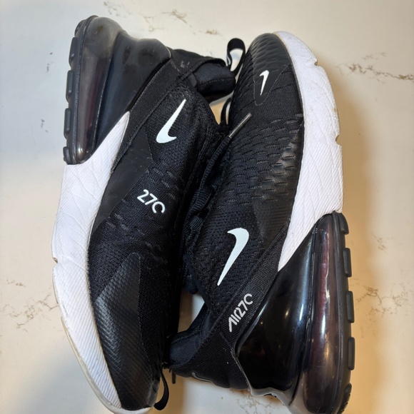 Nike Air Max 270 Black White Anthracite Mens Running Shoes AH8050 002 Sz 7.5 - Picture 8 of 11